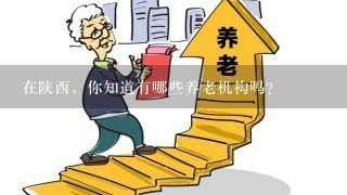 在陕西，你知道有哪些养老机构吗？