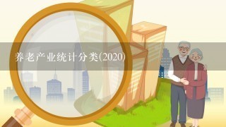 养老产业统计分类(2020)