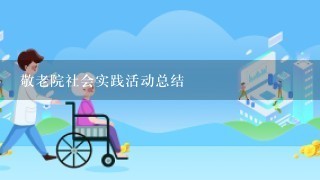 敬老院社会实践活动总结