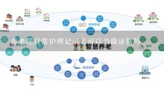 养老院日常护理记录表可以当做证据吗