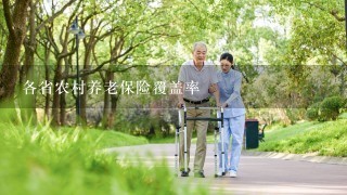 各省农村养老保险覆盖率