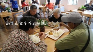 湛江市文车养老院地址