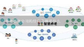 养老服务公司的经营范围是什么