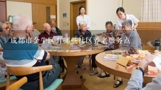 成都市金牛区有哪些社区养老服务点