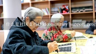 什么是社区支持计划community